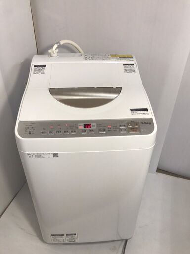 SHARP(シャープ)★全自動電気洗濯機★ES-TX5B-N★5.5kg★ゴールド★2018年製★【送料0円(地域限定)】