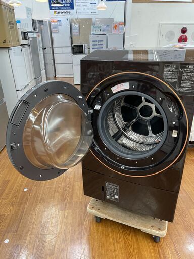 TOSHIBA ドラム式洗濯機 TW-127X9BKR 2020年  k0315