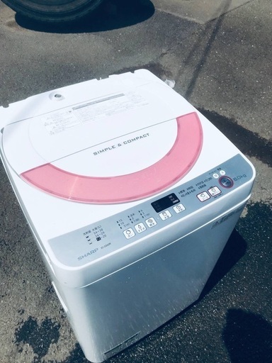 ♦️EJ431番SHARP全自動電気洗濯機 【2016年製】
