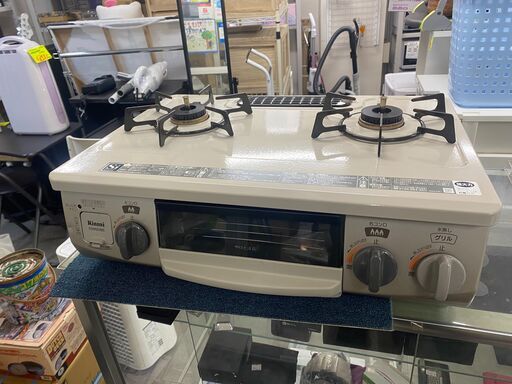 保証付き　リンナイ　ガステーブル　KGM563BER   リサイクルショップウルカウ　高津