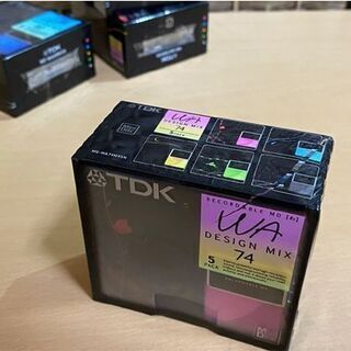 保管未使用品 TDK WAシリーズ レコーダブル MD 80分5パック×2 74分5パック×2 計20枚 日本製 わ デザインミックス ミニディスク ☆ PayPay(ペイペイ)決済可能 ☆ 札幌市 白石区 東札幌 アウトレットモノハウス白石店