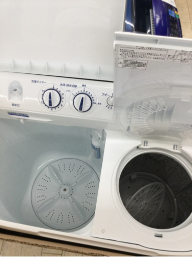 8/6 【✨未使用! 高年式!! HAIER 5.5kg 二槽式洗濯機 定価24,780円 2021年 JW-W55E なかなか入荷しにくい2槽式✨】