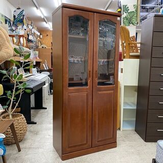 【愛品館 江戸川店】書棚　飾り棚　ID:155-017967-0...