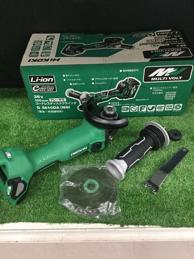 【エコツール知立店】Hitachi/日立工機 36v コードレスグラインダー G3610DA(NN)【愛知県/名古屋市/知立市/安城市/岡崎市/工具】【ITEBCFWJWHG0】★ 出張買取 も好評受付中！