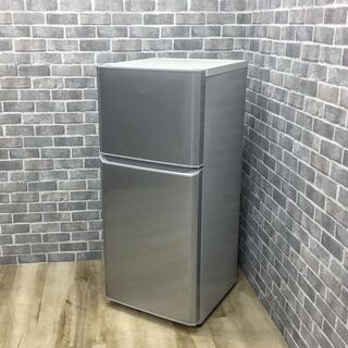 【ハッピー西葛西店】2ドア　121L　冷蔵庫　右開き　ハイアール　2017年式　ID:59266