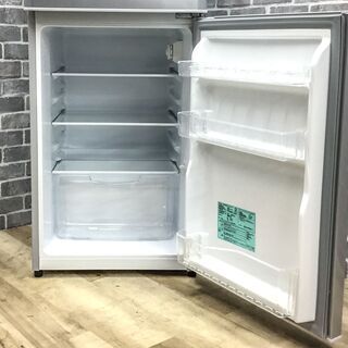 【ハッピー西葛西店】2ドア　121L　冷蔵庫　右開き　ハイアール　2017年式　ID:59266