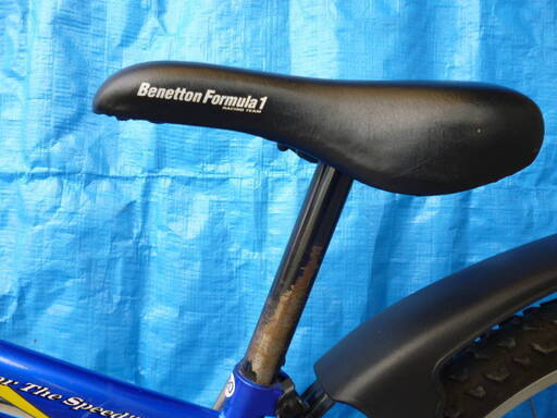 benetton formula 1 自転車 青