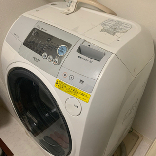 【ネット決済・配送可】ドラム式洗濯機　乾燥