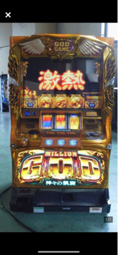実機 ミリオンゴッド-神々の凱旋 ゲーム数カウンター付