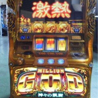 【ネット決済】実機 ミリオンゴッド-神々の凱旋 ゲーム数カウンター付