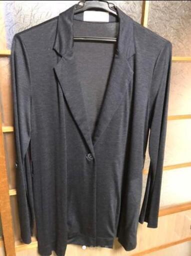 【美品】NUEVIS 薄手カーディガン　ネイビー