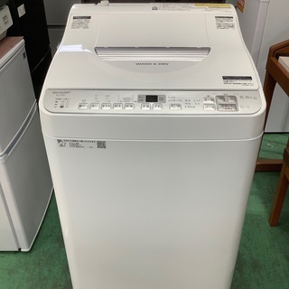 安心の1年保証付！！ SHARP　5.5kg縦型洗濯乾燥機　ES-TX 5C-S  2019年製 安心の1年保証付！！ SHARP 5.5kg縦型洗濯乾燥機 ES-TX