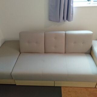 ソファー?29日引取り限定⭐️ ウィンター 1/29まで！ソファベッド 直接