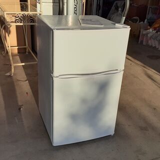 マクスゼン 2019年製 2ドア冷凍冷蔵庫 90L JR090M...