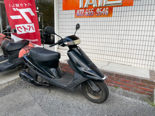 ☆5万円 アドレスV100 セル1 実働車☆スズキ アドレス CE13A