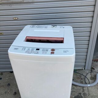 美品 2020年製 AQUA アクア 全自動洗濯機 上開き 洗濯...