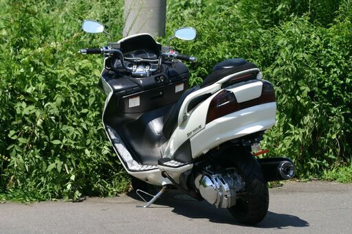 激安特価4074Km 自賠責保険付-埼玉発304】SUZUKIスカイウェイブ 白(超 ...
