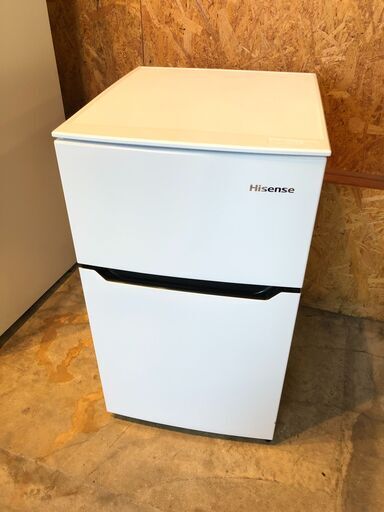 【動作保証60日間あり】Hisense 2019年 HR-B95A 93L 2ドア冷凍冷蔵庫【管理KRR314】