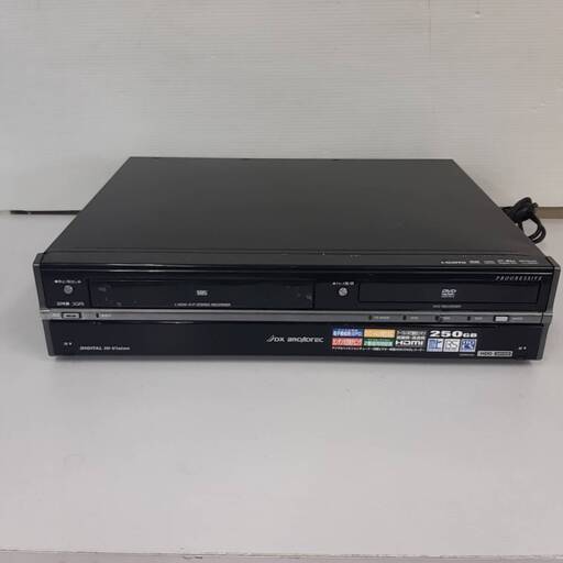 DXアンテナ 船井電機 DXRW250 HDDビデオ一体型DVDレコーダー DX BROADREC ブロードレック HDD250GB Hi-Fi プログレッシブ