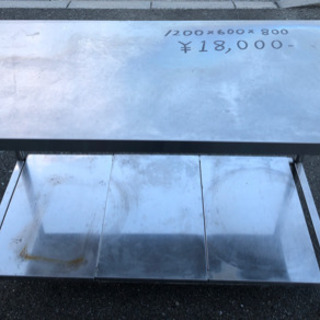 ⭐︎中古品　作業台　1200×600×800mm 厨房機器⭐︎