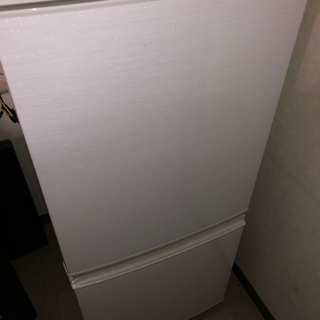 シャープ】2ドア 冷凍冷蔵庫 137L SJ-D14D-S 2018年 つけかえどっちも