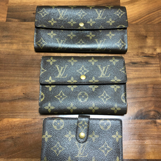 LOUIS VUITTON財布 3個セット売り