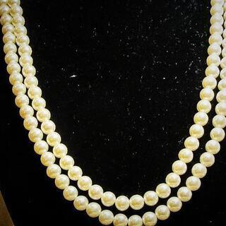 上品な輝きが素敵な真珠のネックレス◎サイズ 116ｃｍ  多少の...