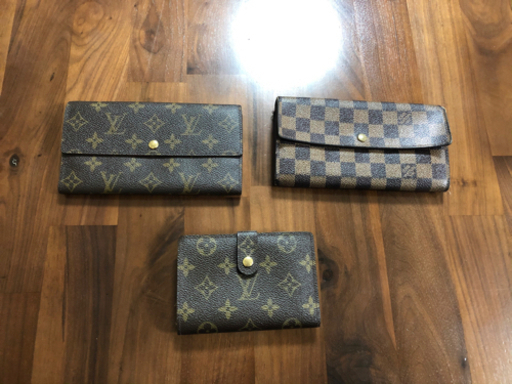 LOUIS VUITTON財布3個セット売り