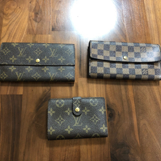 LOUIS VUITTON財布3個セット売り