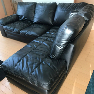 本革ニトリカウチソファ