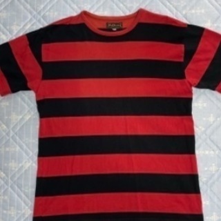 値下げ！マットソン　ボーダーTシャツ　赤／黒　Lサイズ