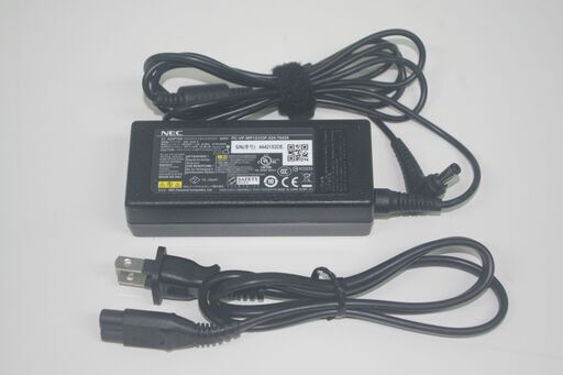 ★ 中古動作品 ★ NEC ACアダプター・電源コード ★PC-VP-WP123/OP-520-76426 ADP-65JH E　10個 ★