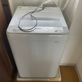 【ネット決済・配送可】美品　Panasonic2019年製　洗濯機