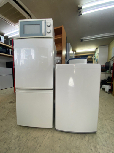 3点セット冷蔵庫❌洗濯機❌電子レンジ❗️設置と配送無料