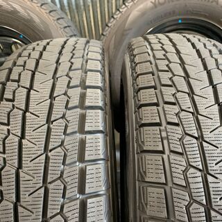☆バリ山 225/65R17 そっけ ヨコハマタイヤアイスガードG075 18年製 4本 