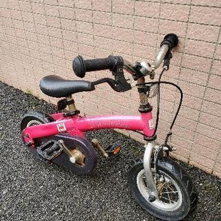 【ネット決済】(値下げしました) へんしんバイクS　ピンク　子供...