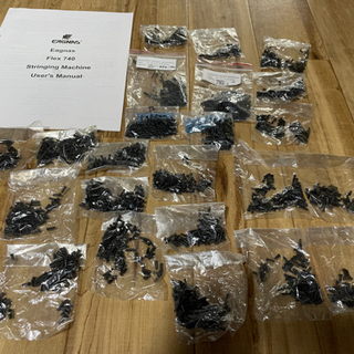 バドミントン・ガット張り機(分銅式) あんしん決済　値下げしました