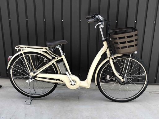 再入荷！新車☆売切■ブリヂストン電動アシスト自転車◆子供乗せもOK◆走りながら充電 ベルトドライブ 両輪駆動