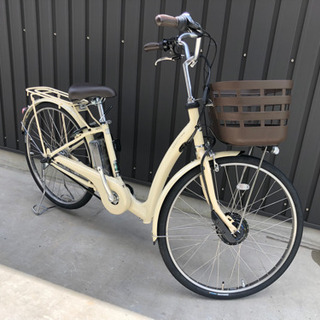 再入荷！新車☆売切■ブリヂストン電動アシスト自転車◆子供乗せもOK◆走りながら充電 ベルトドライブ 両輪駆動