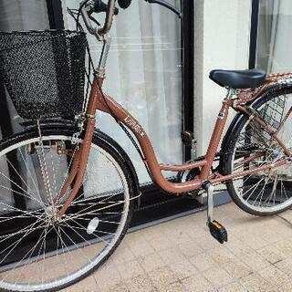 【新品同等】２６インチ、シマノ製6段変速、丈夫な荷台付、子ども乗せもOKです