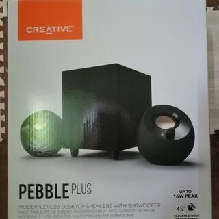 高品質PCスピーカー CREATIVE PEBBLE PLUS　...