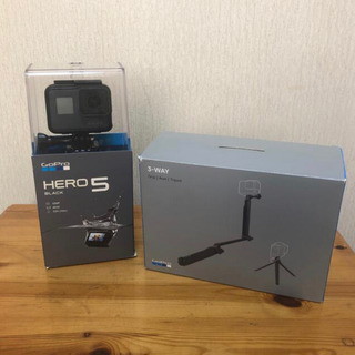 GoPro HERO5 BLACK 純正3wayアーム付