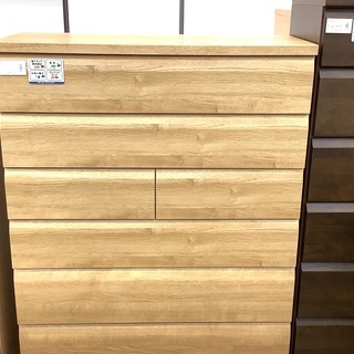 ニトリの6段チェストのご紹介です