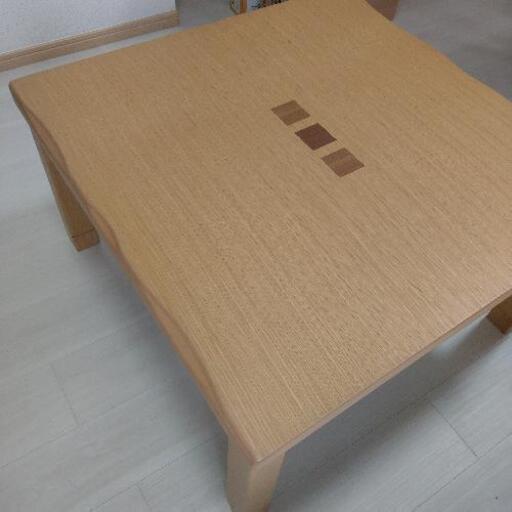 コイズミ家具調こたつ 75×75cm - 神奈川県の家具