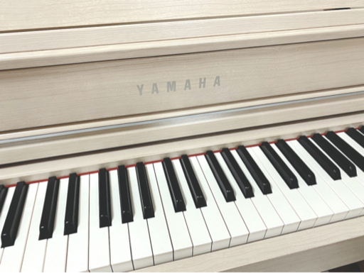 高低自在椅子 \u0026 防音マット \u0026 ヘッドフォン付属 YAMAHA ヤマハ 電子ピアノ クラビノーバ CLP-645 ホワイトアッシュ