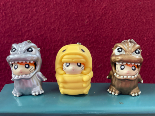 ハム太郎とゴジラとのコラボフィギュアキーホルダー Reikomaki 豊見城のフィギュアの中古あげます 譲ります ジモティーで不用品の処分