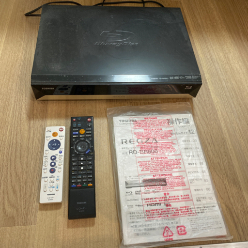東芝 REGZA Blu-rayレコーダー