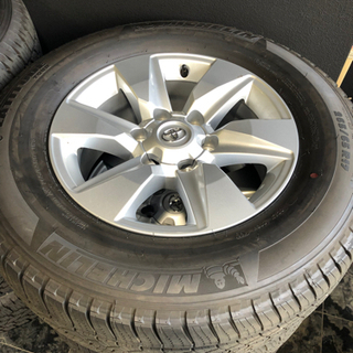 ⭐︎送料無料　プラド後期純正タイヤホイール4本セットMICHELIN ホイールのみ可】トヨタ 150 ランドクルーザープラド 後期 純正