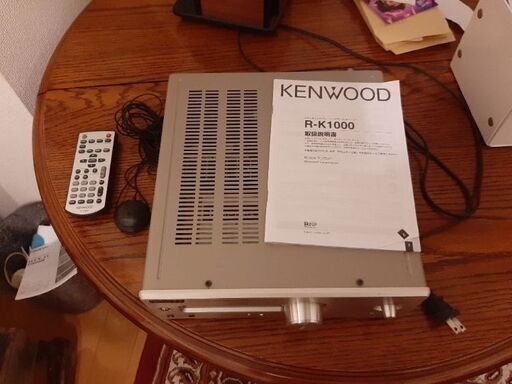 KENWOOD R-K1000 デジタルアンプ リモコン等付属品有 KENWOOD R-K1000 デジタルアンプ リモコンあり