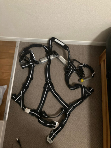 値下げしました！中古！新規格！！フルハーネス安全帯 ランヤード付き